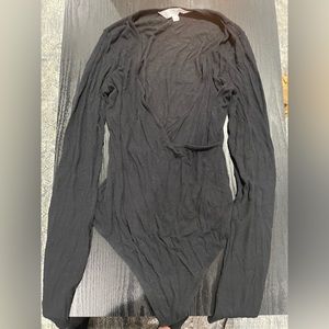 Black intermix bodysuit